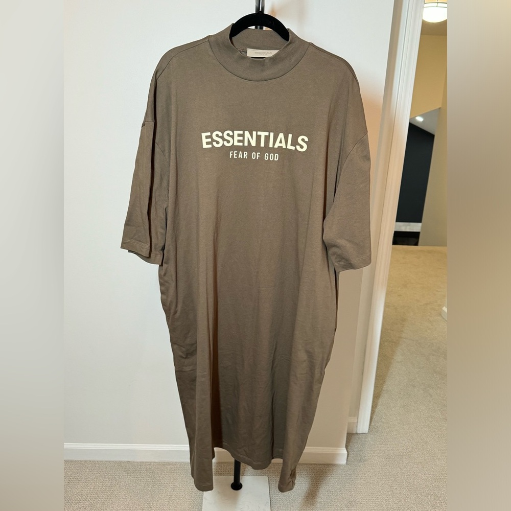 Fear of God Essentials Mock Neck Dress